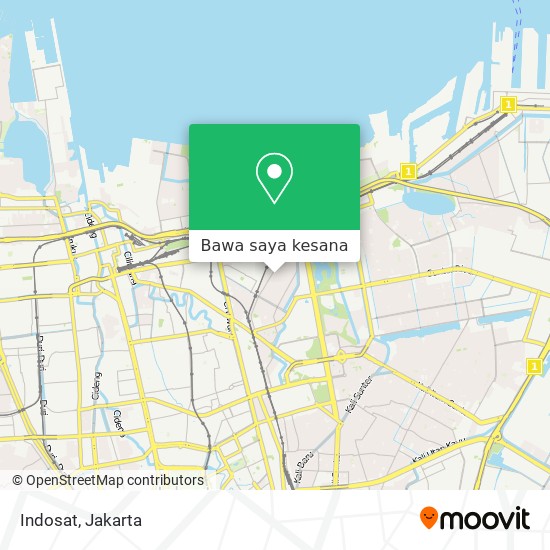 Peta Indosat