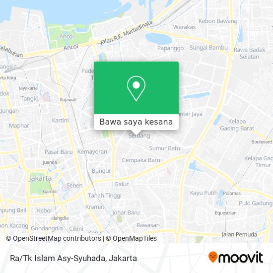 Peta Ra/Tk Islam Asy-Syuhada