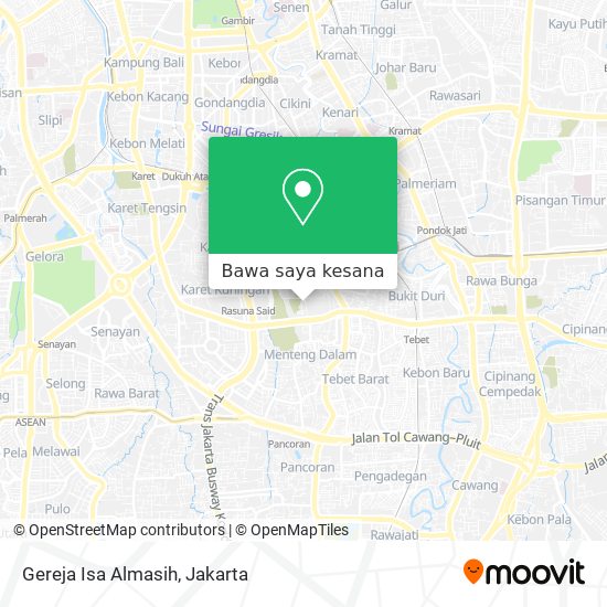 Peta Gereja Isa Almasih