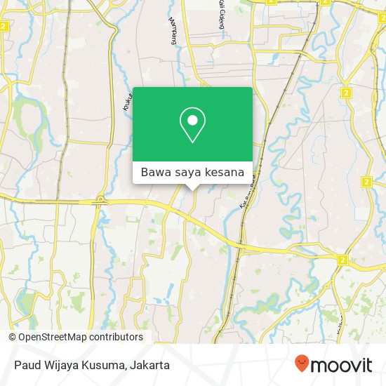 Peta Paud Wijaya Kusuma