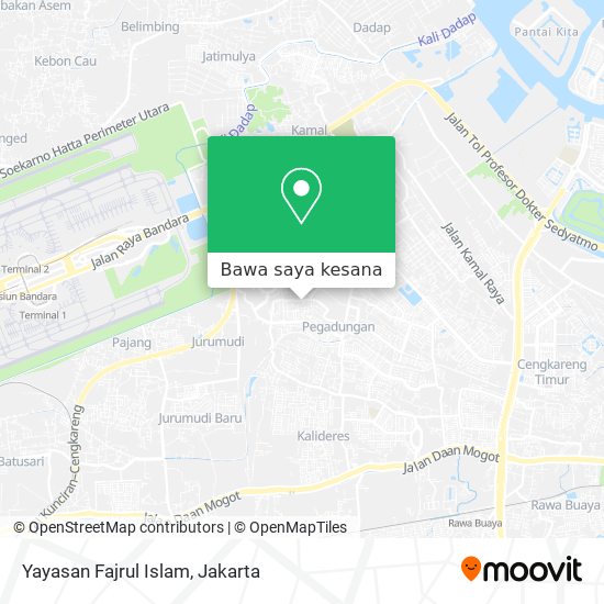 Peta Yayasan Fajrul Islam