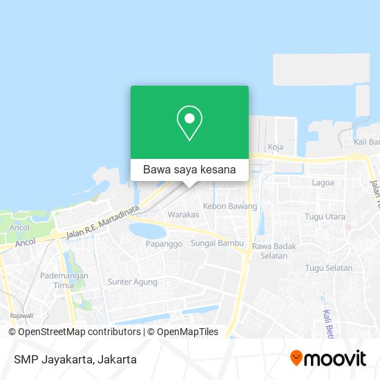Peta SMP Jayakarta
