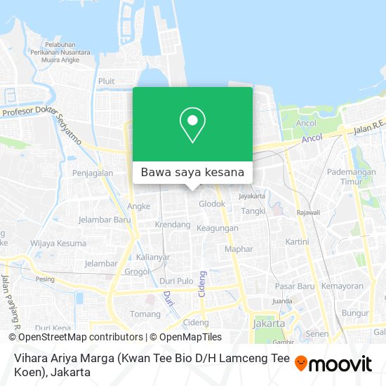 Peta Vihara Ariya Marga (Kwan Tee Bio D / H Lamceng Tee Koen)