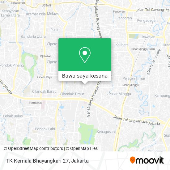 Peta TK Kemala Bhayangkari 27