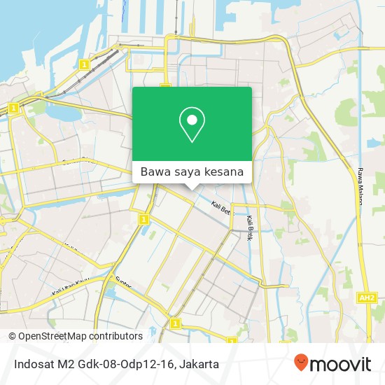 Peta Indosat M2 Gdk-08-Odp12-16