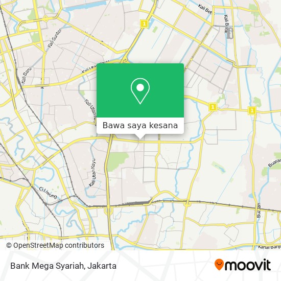 Peta Bank Mega Syariah