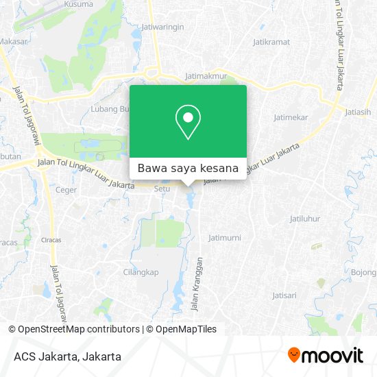 Peta ACS Jakarta