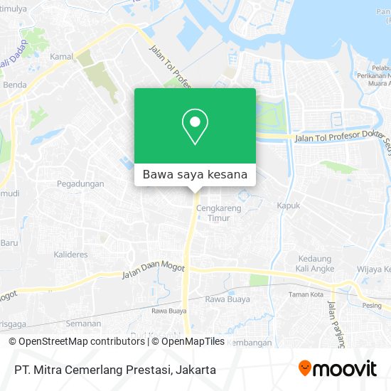 Peta PT. Mitra Cemerlang Prestasi