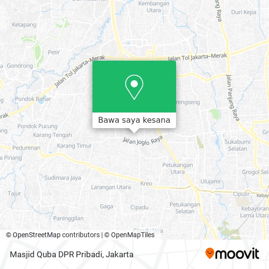 Peta Masjid Quba DPR Pribadi