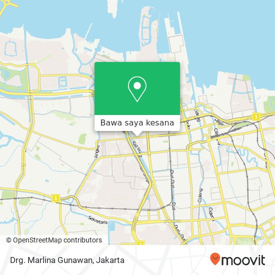 Peta Drg. Marlina Gunawan