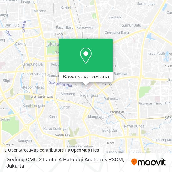 Peta Gedung CMU 2 Lantai 4 Patologi Anatomik RSCM