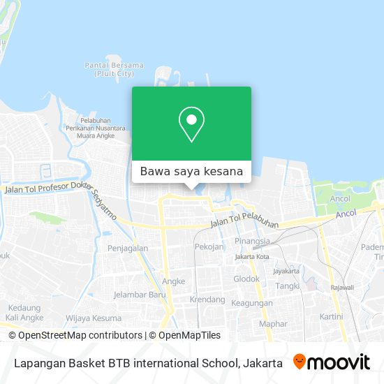 Peta Lapangan Basket BTB international School