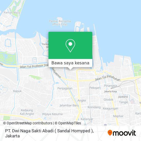 Peta PT. Dwi Naga Sakti Abadi ( Sandal Homyped )