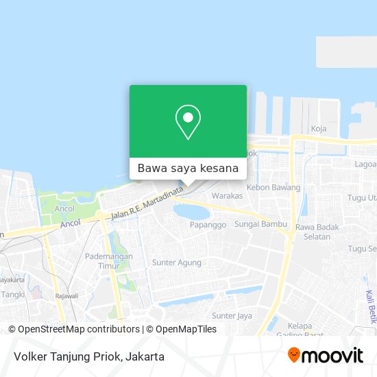 Peta Volker Tanjung Priok