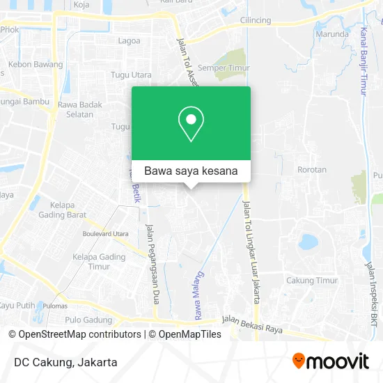 Peta DC Cakung