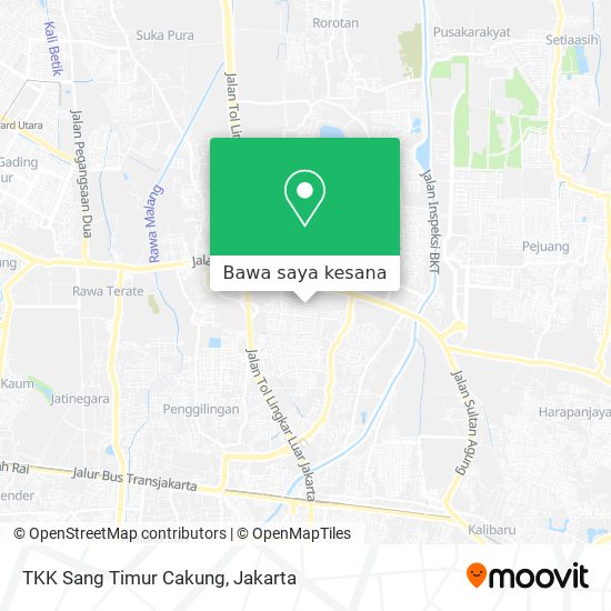 Peta TKK Sang Timur Cakung