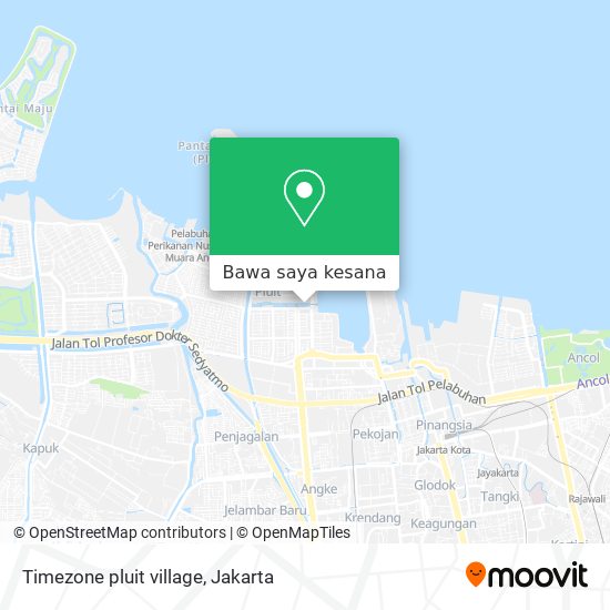 Peta Timezone pluit village