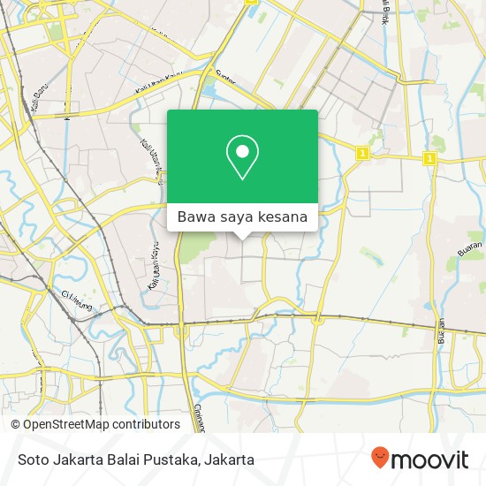 Peta Soto Jakarta Balai Pustaka