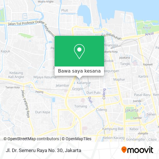 Peta Jl. Dr. Semeru Raya No. 30