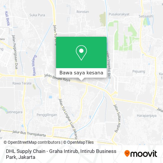 Peta DHL Supply Chain - Graha Intirub, Intirub Business Park