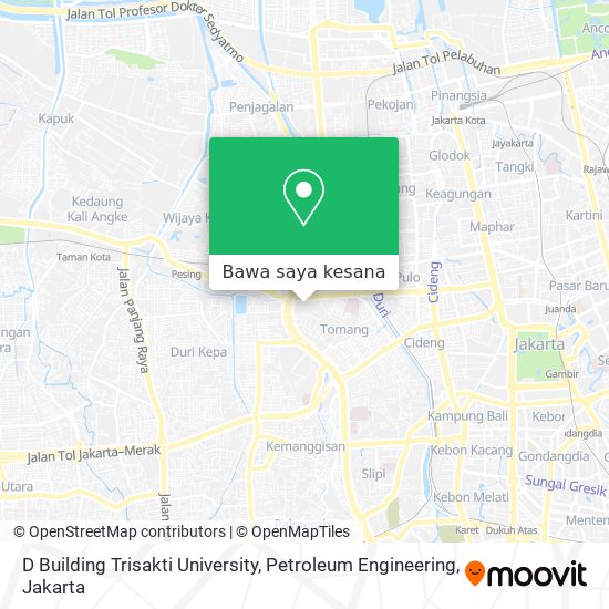 Peta D Building Trisakti University, Petroleum Engineering