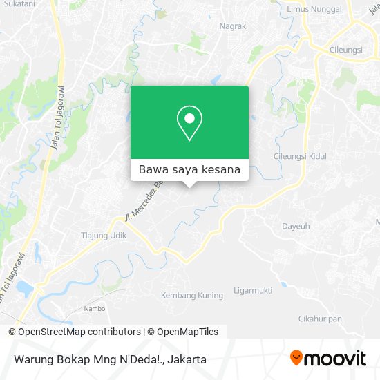 Peta Warung Bokap Mng N'Deda!.