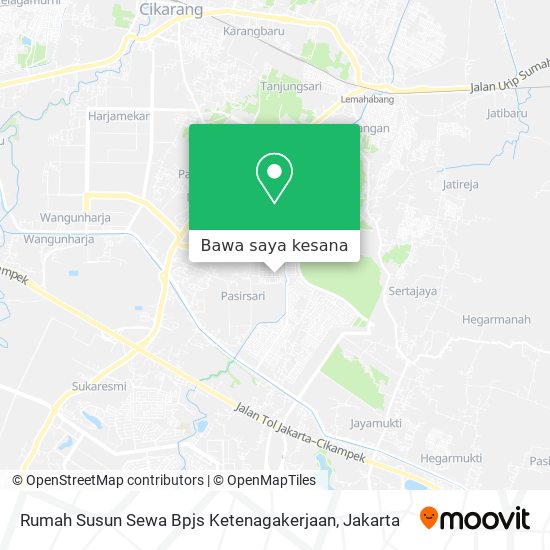 Peta Rumah Susun Sewa Bpjs Ketenagakerjaan