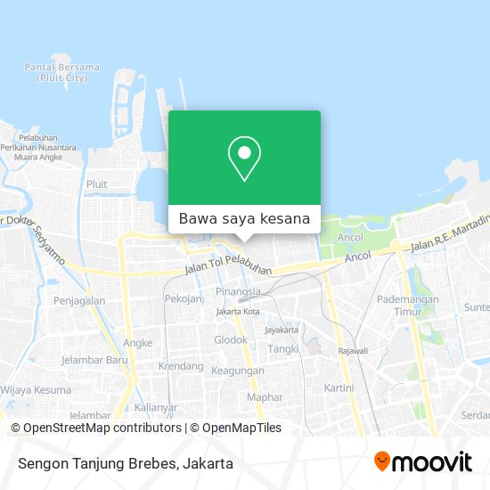 Peta Sengon Tanjung Brebes