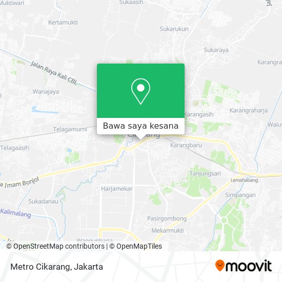 Peta Metro Cikarang