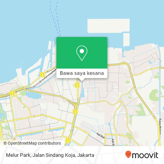 Peta Melur Park, Jalan Sindang Koja