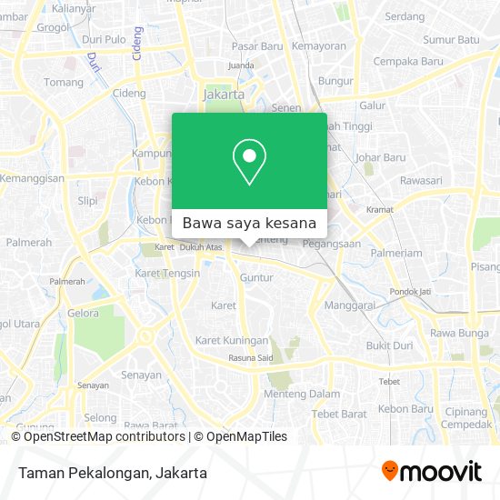 Peta Taman Pekalongan