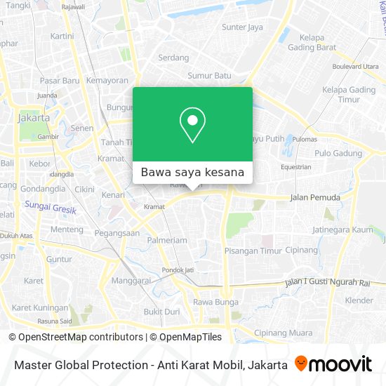 Peta Master Global Protection - Anti Karat Mobil