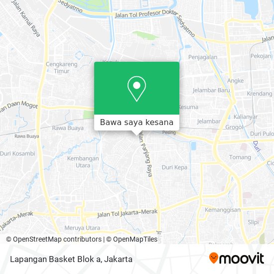 Peta Lapangan Basket Blok a
