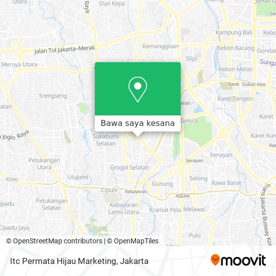 Peta Itc Permata Hijau Marketing