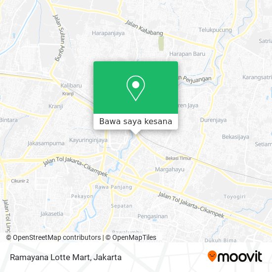 Peta Ramayana Lotte Mart