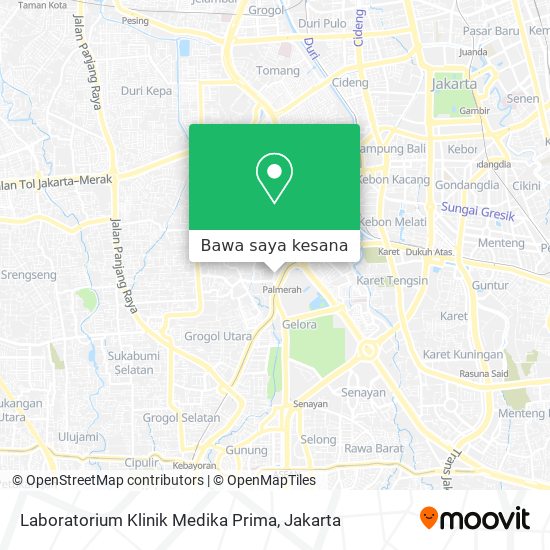 Peta Laboratorium Klinik Medika Prima