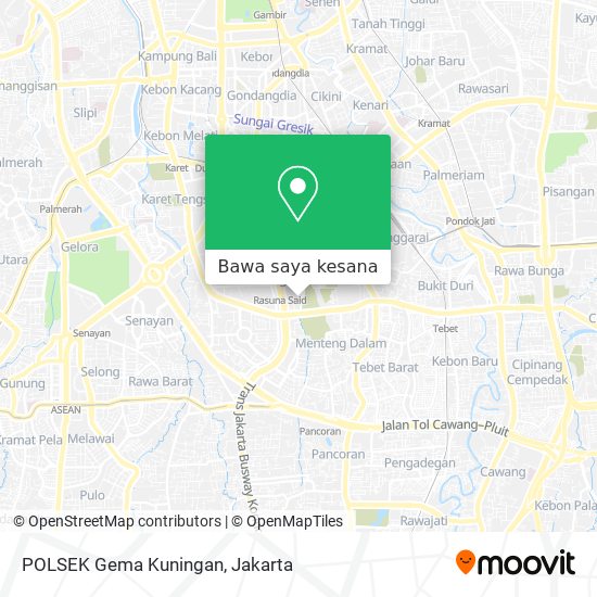 Peta POLSEK Gema Kuningan