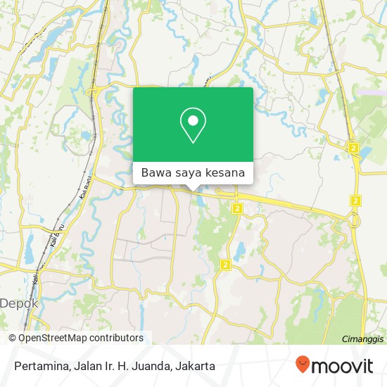 Peta Pertamina, Jalan Ir. H. Juanda