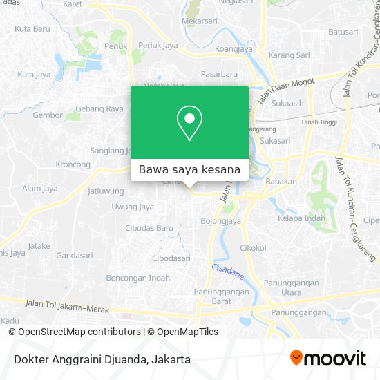 Peta Dokter Anggraini Djuanda