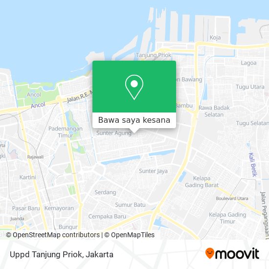 Peta Uppd Tanjung Priok