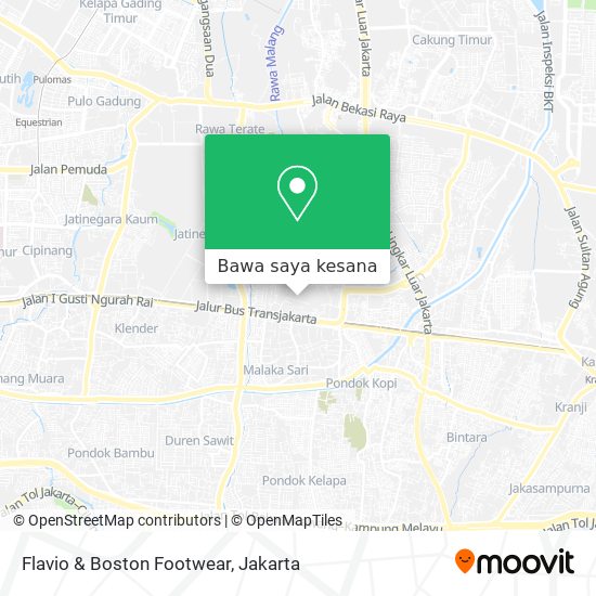 Cara Ke Flavio Boston Footwear Di Jakarta Timur Menggunakan Bis Atau Kereta Moovit
