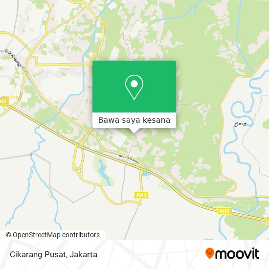 Peta Cikarang Pusat