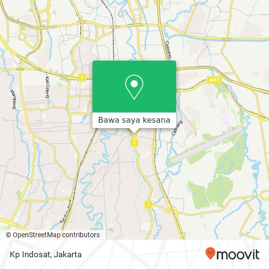 Peta Kp Indosat, Jalan Mayjen Sutoyo
