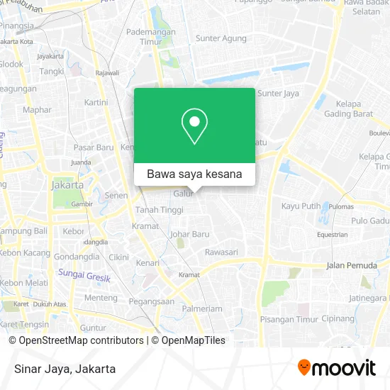 Peta Sinar Jaya