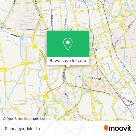 Peta Sinar Jaya