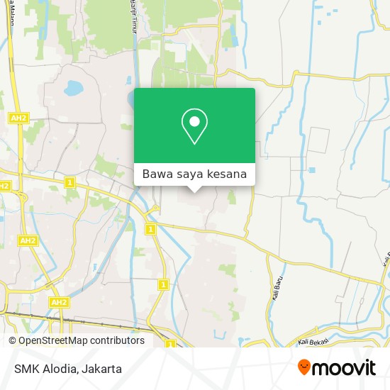 Peta SMK Alodia
