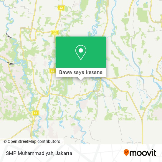 Peta SMP Muhammadiyah