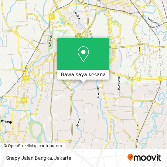 Peta Snapy Jalan Bangka