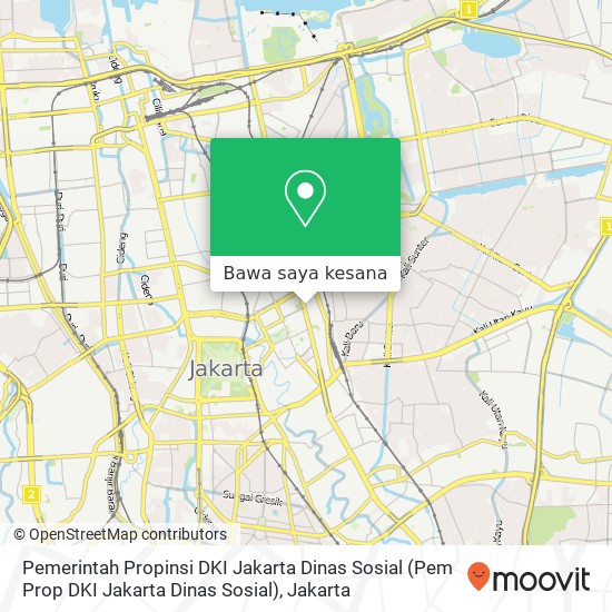Peta Pemerintah Propinsi DKI Jakarta Dinas Sosial (Pem Prop DKI Jakarta Dinas Sosial)
