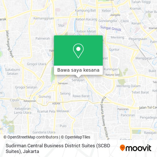 Peta Sudirman Central Business District Suites (SCBD Suites)